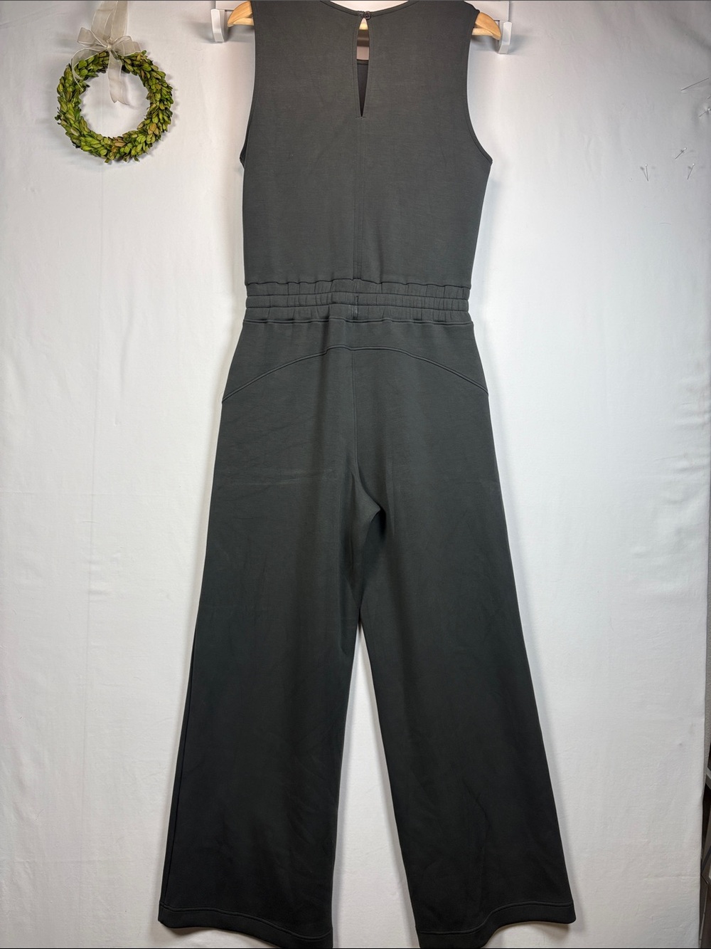 SPANX Sleeveless Wide Leg Pull On Jumpsuit size medium - Picture 4 of 8
